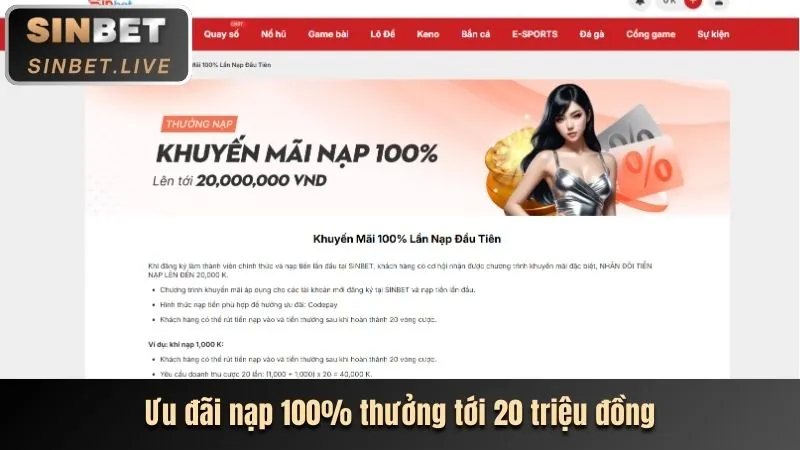 Hoàn trả hàng ngày cho thành viên VIP VND188